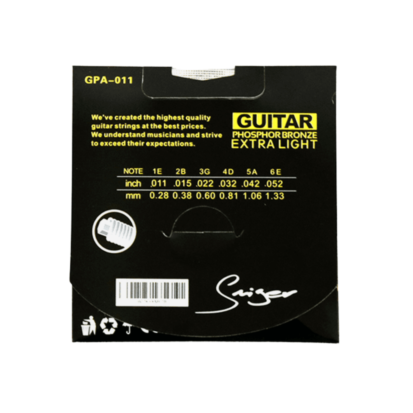 Smiger GPA-11 Acoustic Strings