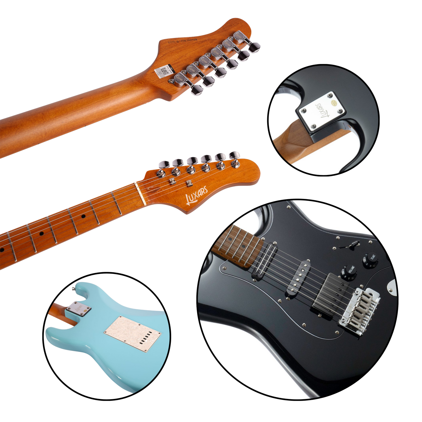 Luxars S-G20 Electric Guitar