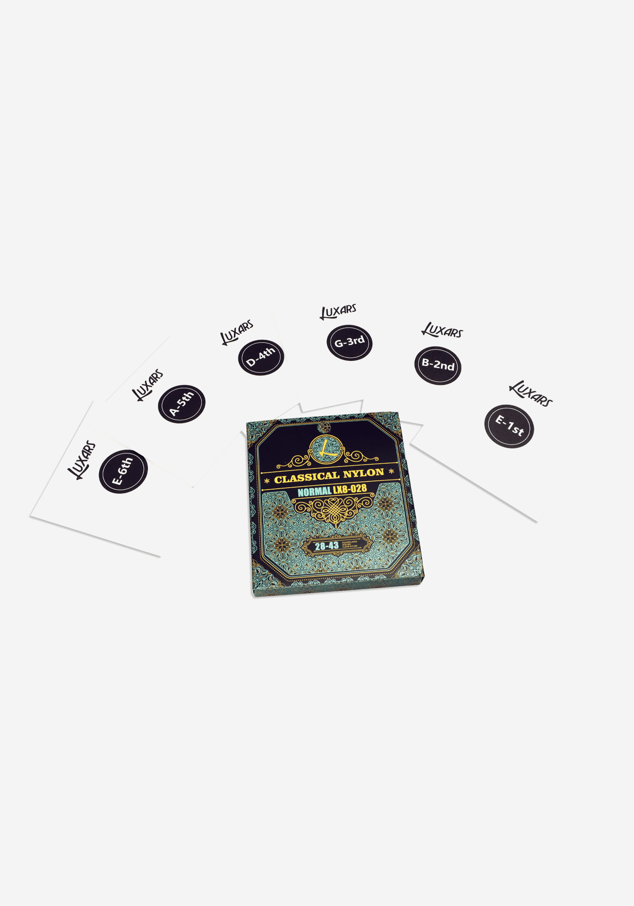 Luxars LX8-028 Classical Guitar Strings