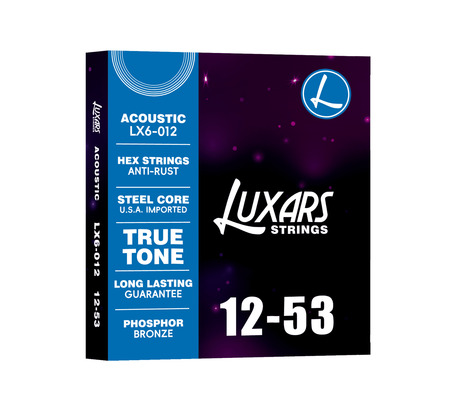 Luxars LX6-012 Acoustic Guitar Strings