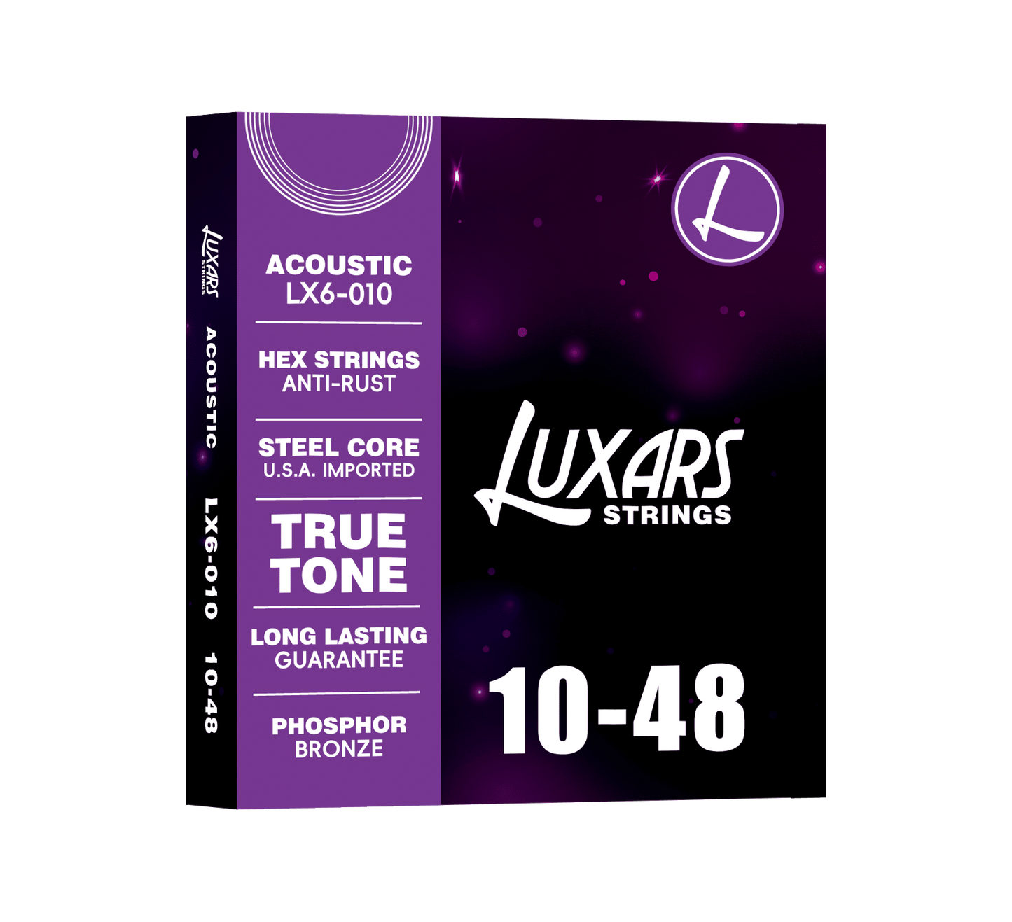 Luxars LX6-010 Acoustic Guitar Strings
