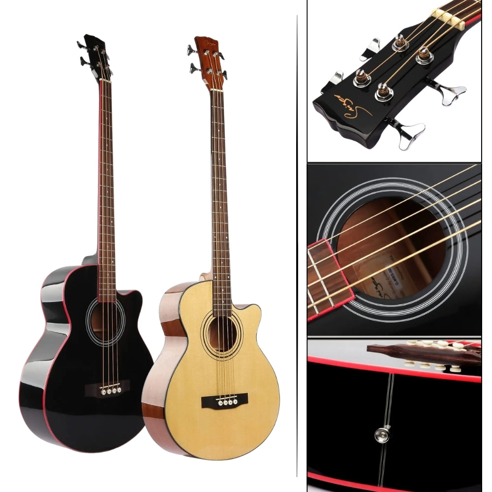 Smiger G-MBS-50 4-String Acoustic Bass Guitar Wood Bass Guitar  | Acoustic Bass Guitar