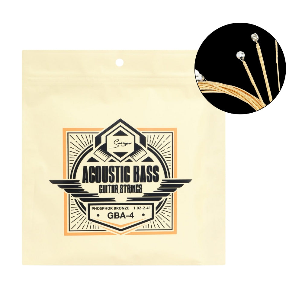 Smiger GBA-4 Acoustic Bass Guitar Strings