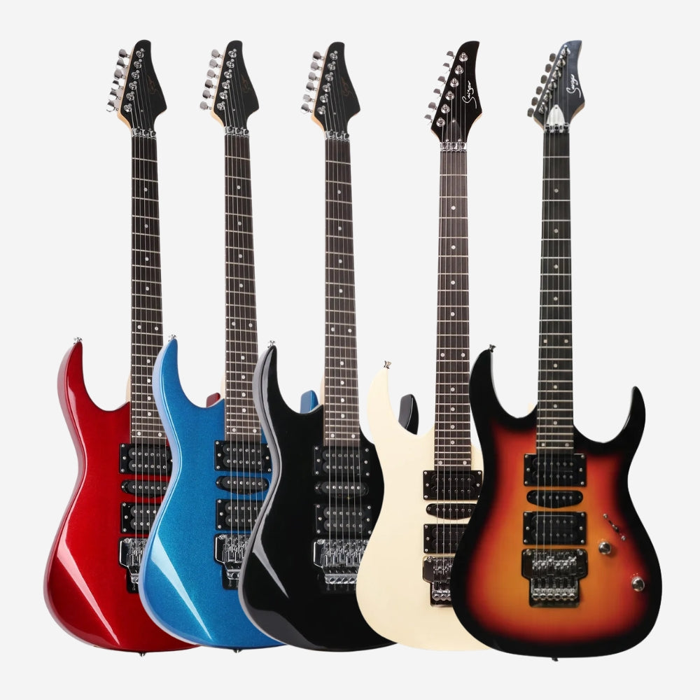 Smiger S-G5 24-fret poplar body H-S-H pickup Floyd Rose Tremolo lB electric guitar