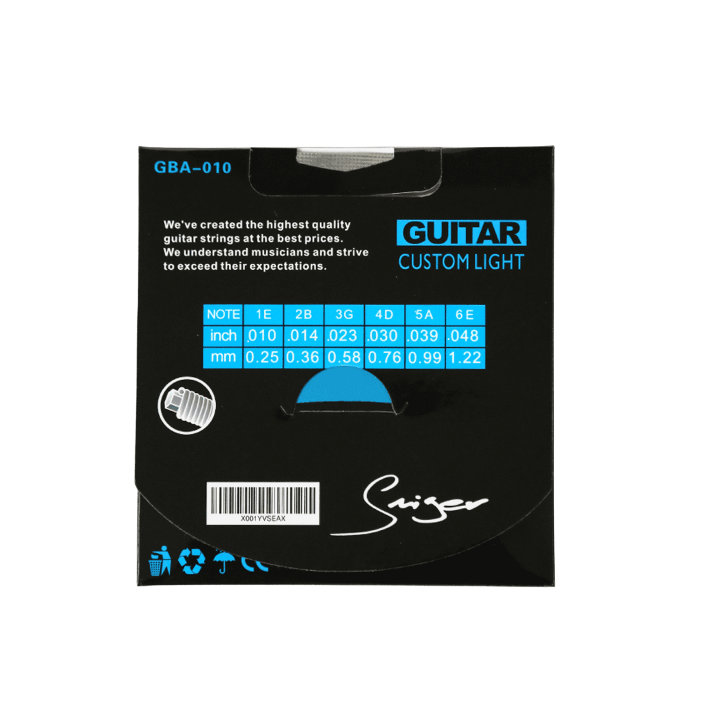 Smiger GBA-010 Acoustic Strings