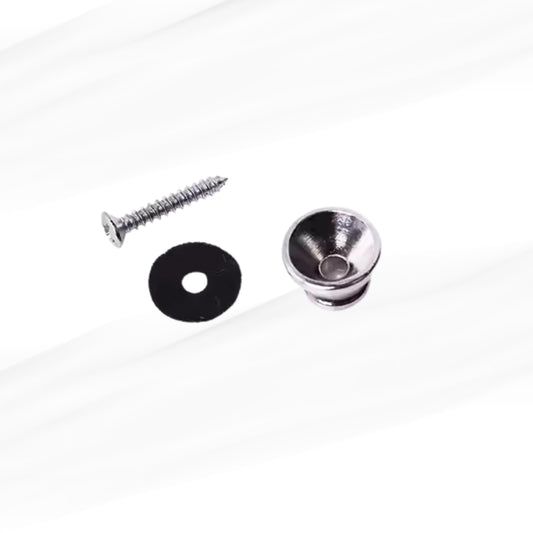 Smiger PP-D02 belt holder, complete with screw and felt pad, chrome.
