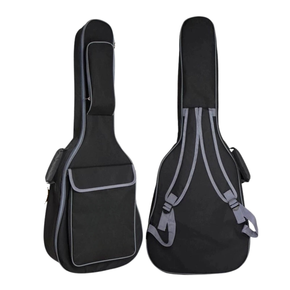 Smiger 41-Inch Acoustic Guitar Padded Gig Bag – Thick Protective Soft Case with Shoulder Straps