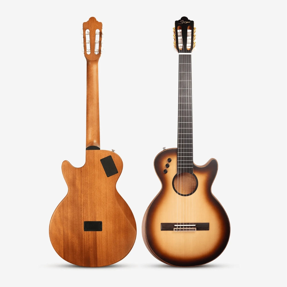 Smiger LE-C1 High-end Cross-border Electroacoustic Nylon Guitar - 40 Inch Cutaway Classical Guitar