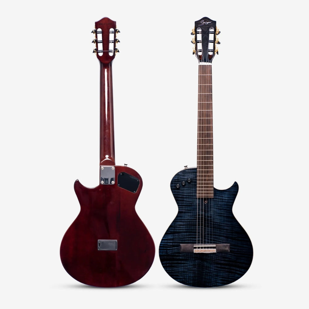 Smiger LE-C2 Silent Okoume Body Classical Electric Guitar with EQ