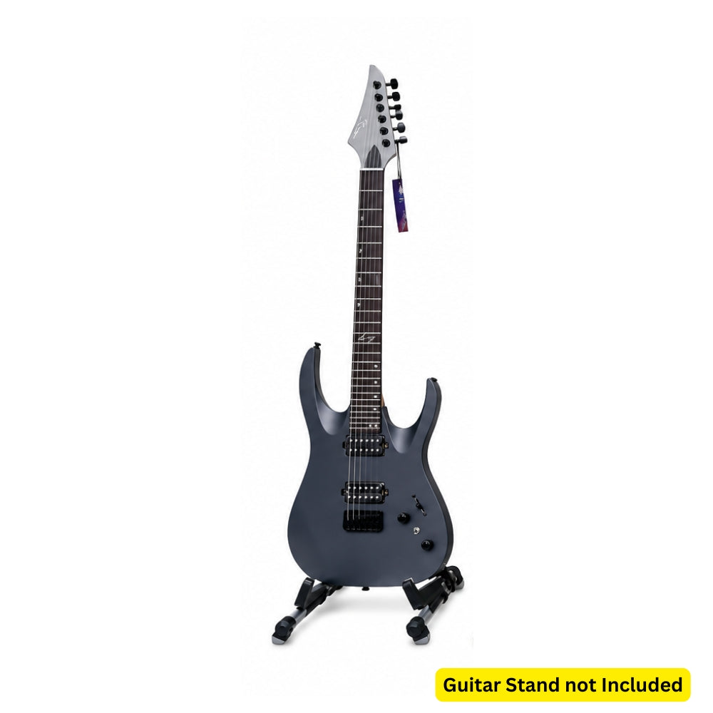 Smiger S-G7 Super Strat Electric Guitar | HH Humbucker Pickups | Matte Finish