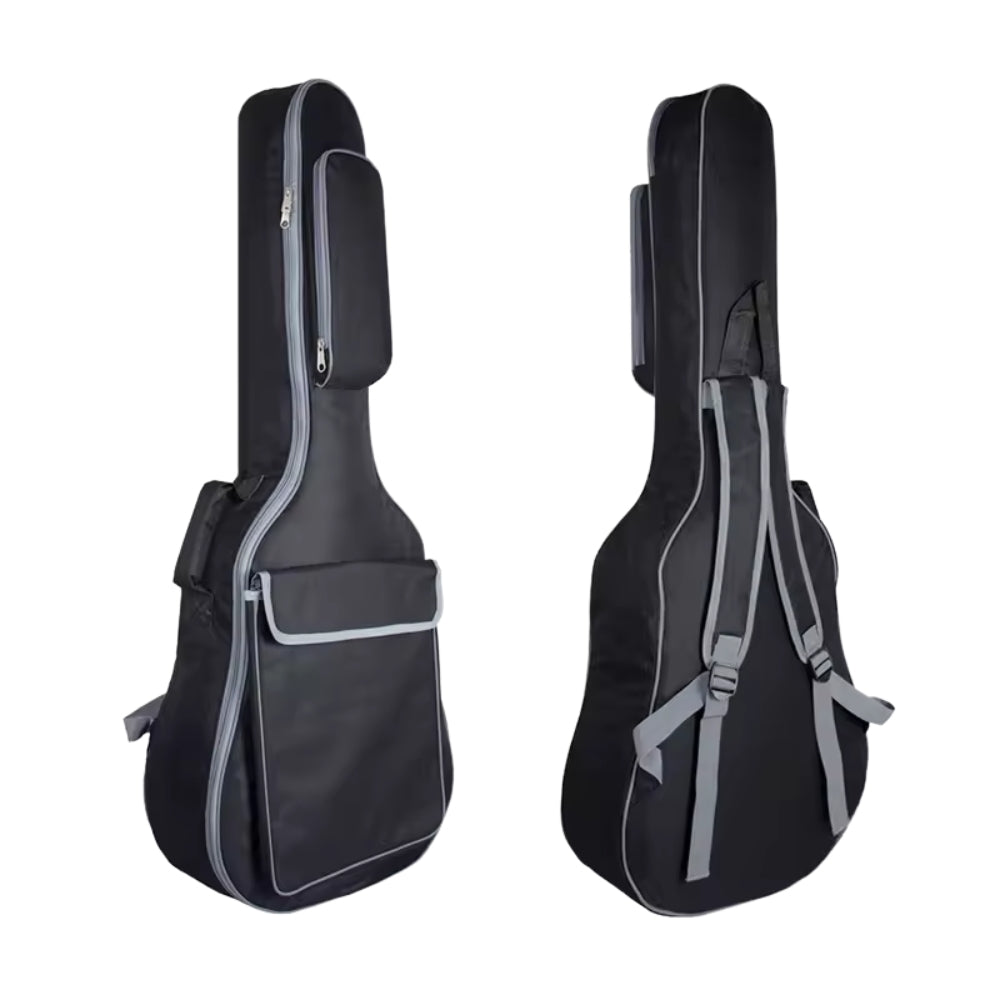 Smiger 41-Inch Acoustic Guitar Padded Gig Bag – Thick Protective Soft Case with Shoulder Straps