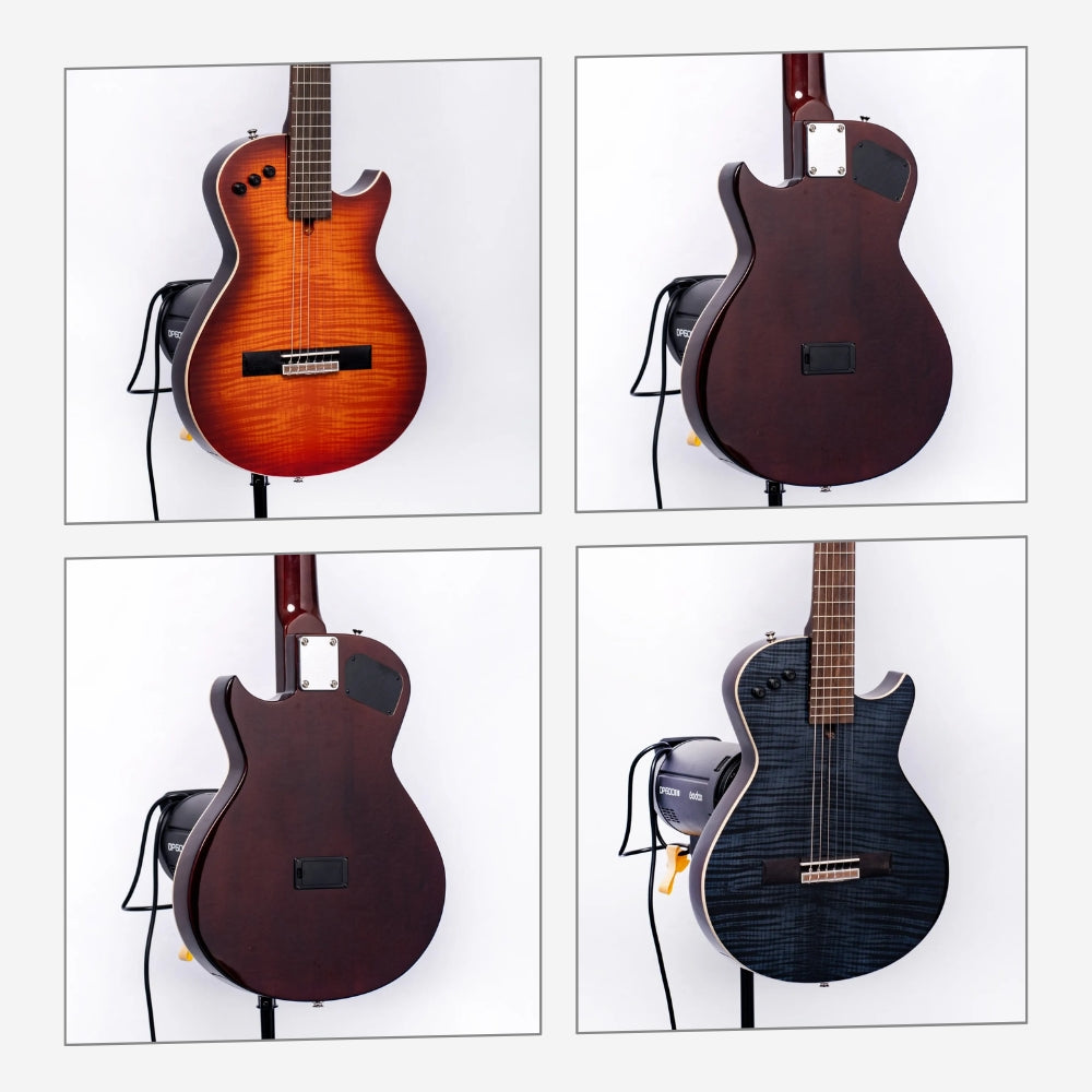Smiger LE-C2 Silent Okoume Body Classical Electric Guitar with EQ