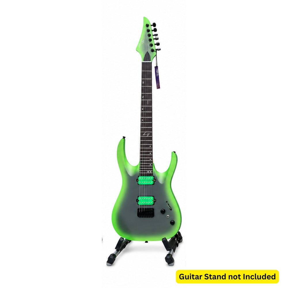 Smiger S-G7 Super Strat Electric Guitar | HH Humbucker Pickups | Matte Finish