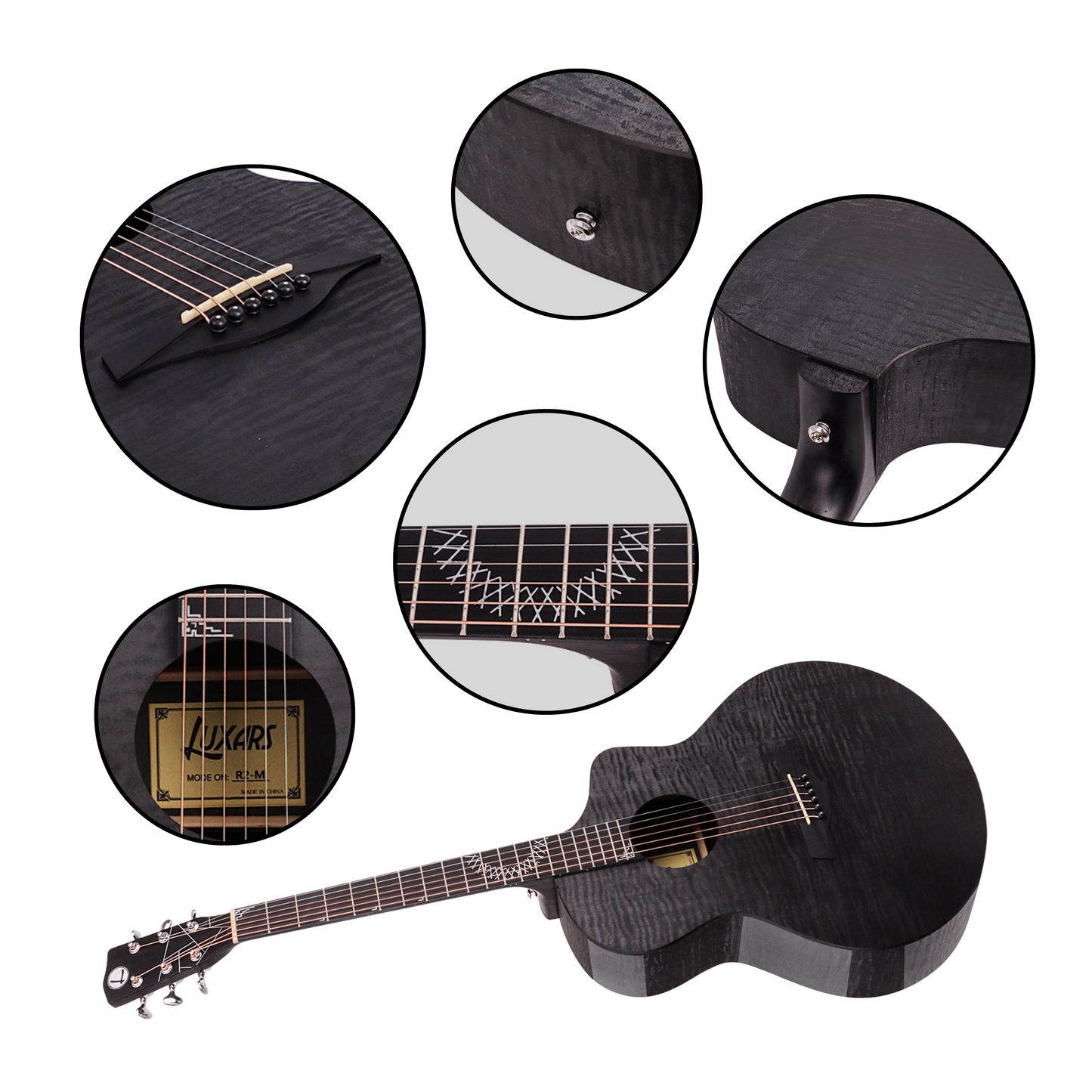 Luxars R2-M Acoustic Guitar