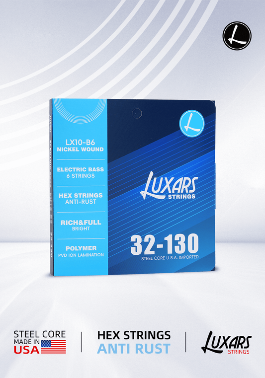 Luxars LX10-B6 Bass Guitar Strings
