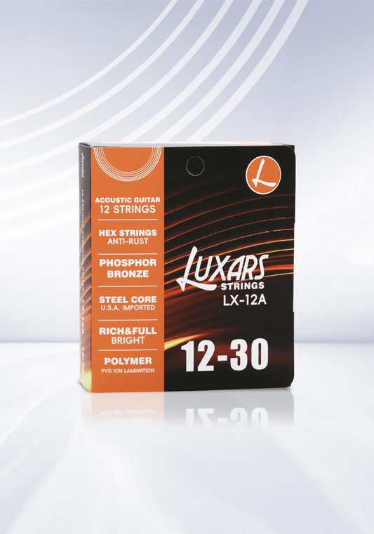 Luxars LX-12-A Acoustic Guitar Strings