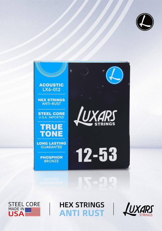 Luxars LX6-012 Acoustic Guitar Strings