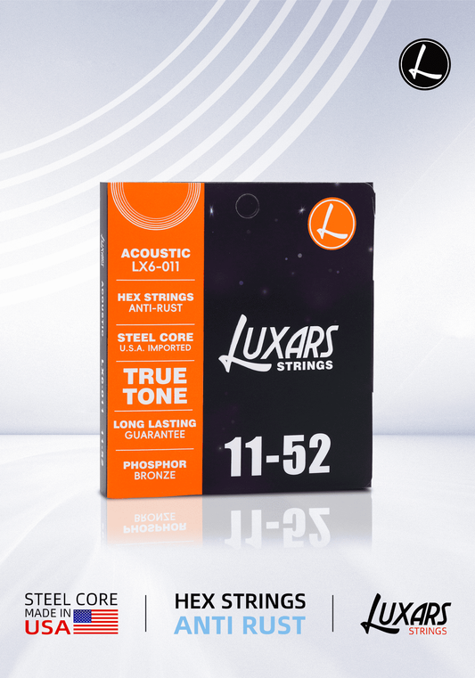 Luxars LX6-011 Acoustic Guitar Strings