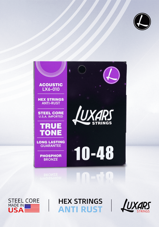 Luxars LX6-010 Acoustic Guitar Strings